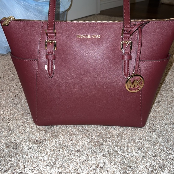NWT Michael Kors Charlotte Large Top-Zip Tote - Picture 3 of 3